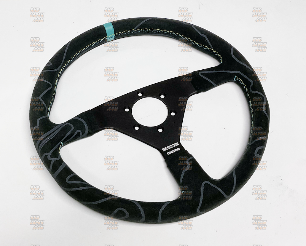 Trust Greddy X Momo Collaboration Steering Wheel - Suede Type